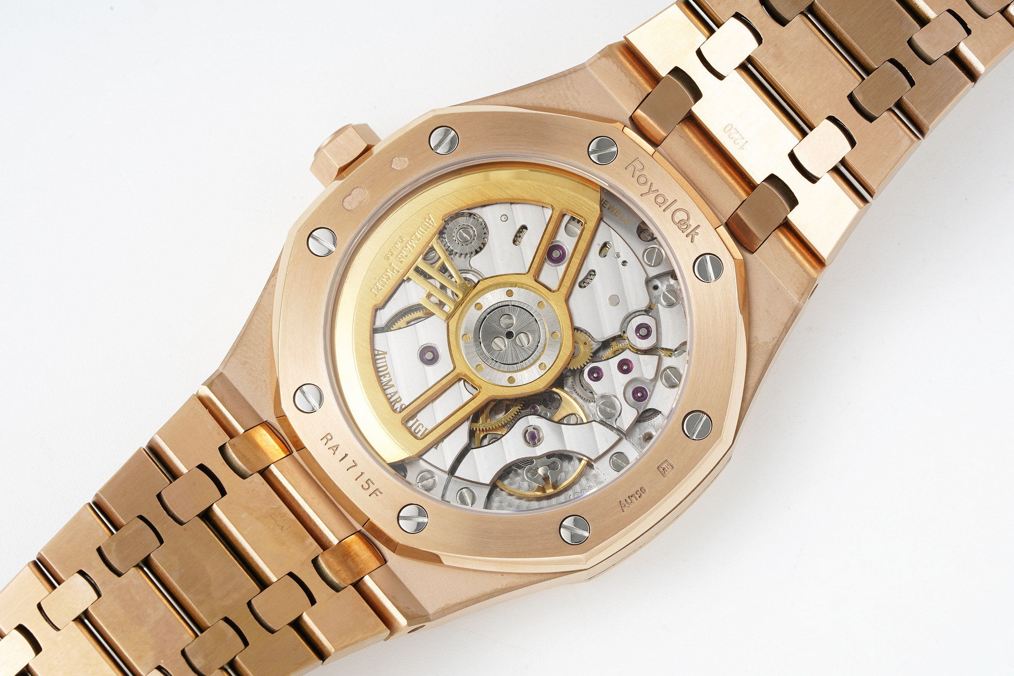 Audemars Piguet Aps 15500v2 4302 Movement-- 5 Mold Opening,size 41x10.4 Watch Case steel Strap Piguetcal.4302 72 Dial X