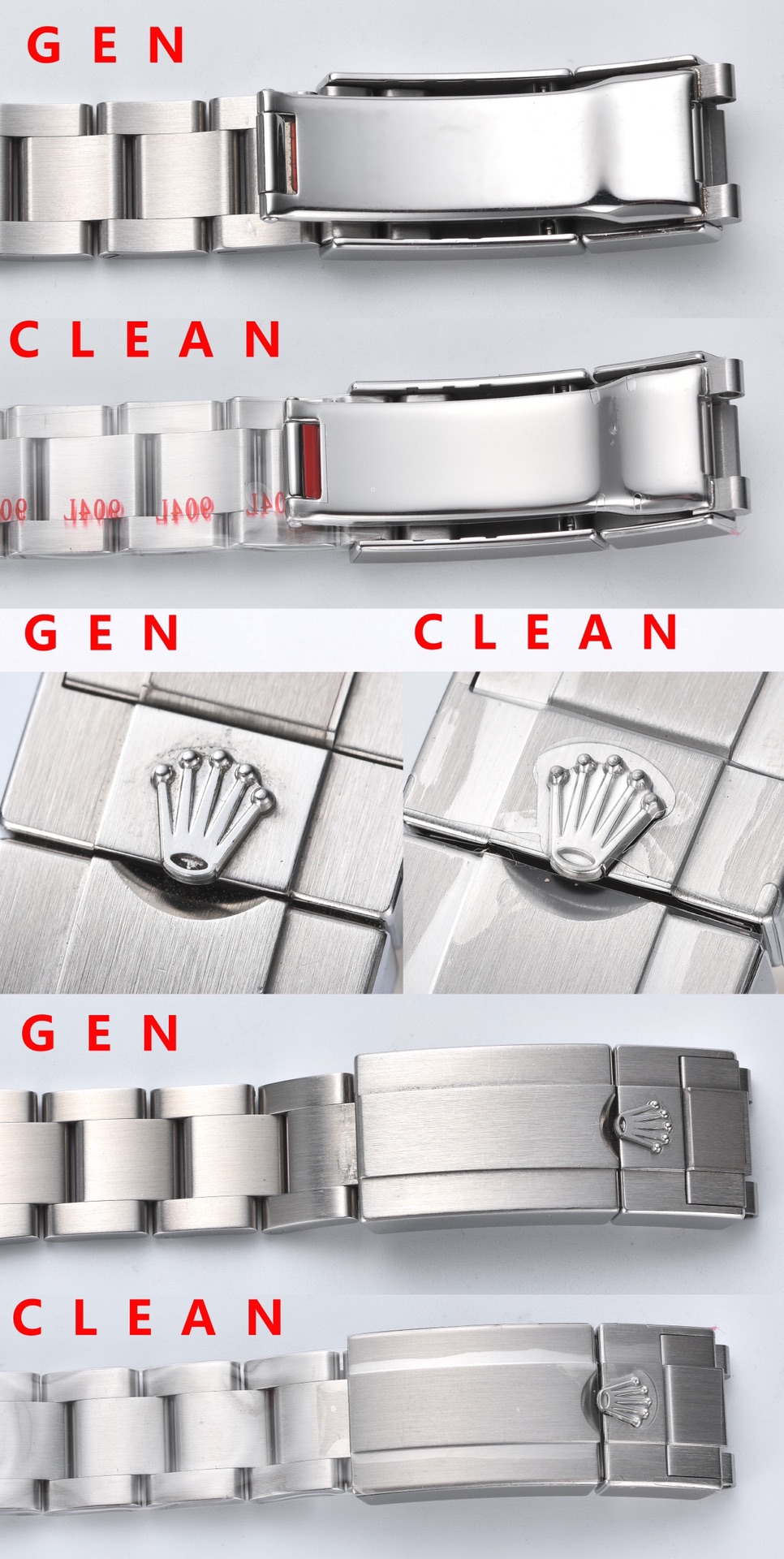 Rolex Clean /c 124270 36 mm Watch Dial Markers, Luminous Hands. C /watch Strap. Mold Opening, / 1