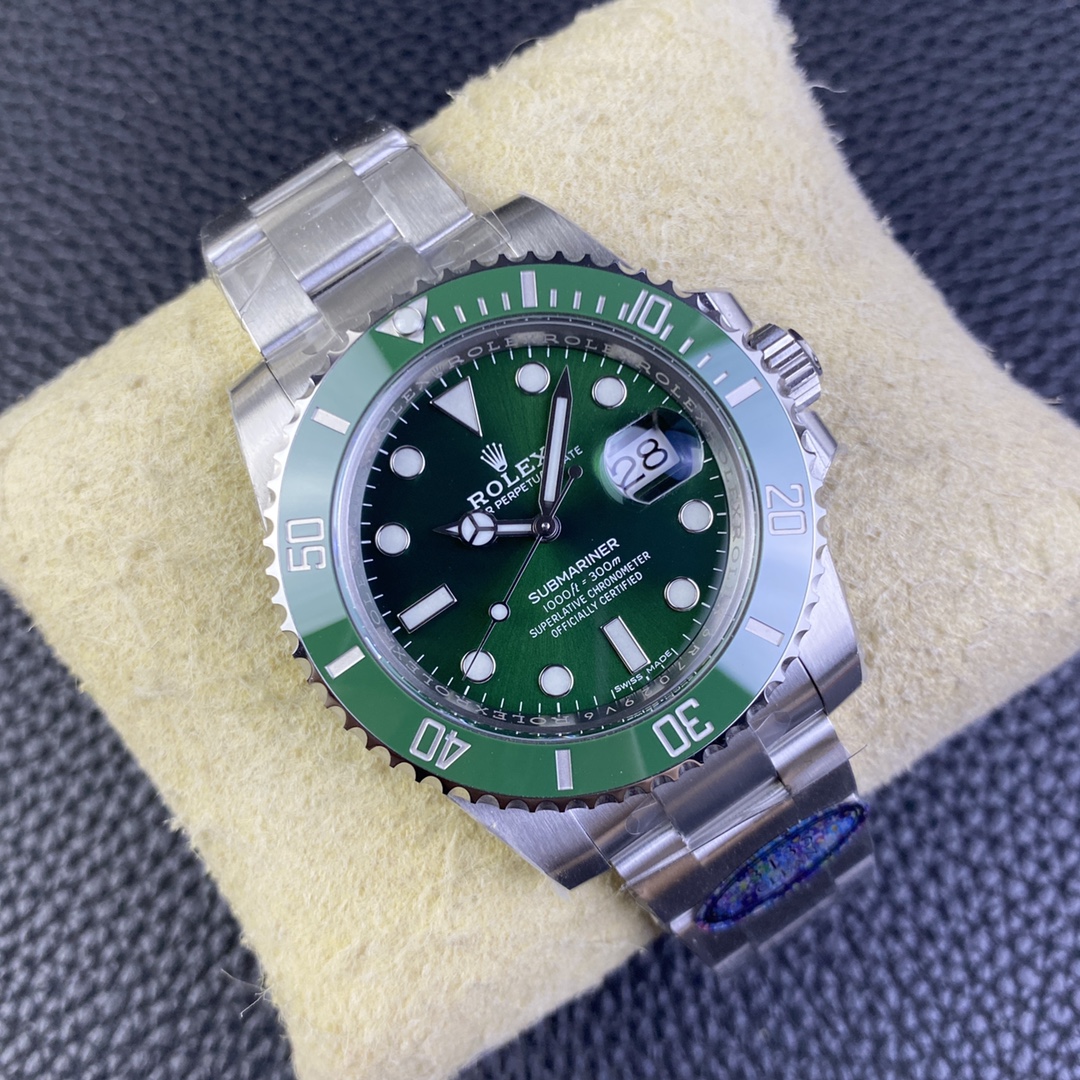 Rolex Clean /c Rolex116610ln 40 mm 3135 Movement 904l / Ar Steel Strap watch Dial Ps: 1-31 Handsluminous/ Luminous C1c3luminous Ip ceramic V4 Original Cleanceramic / Clean-submariner