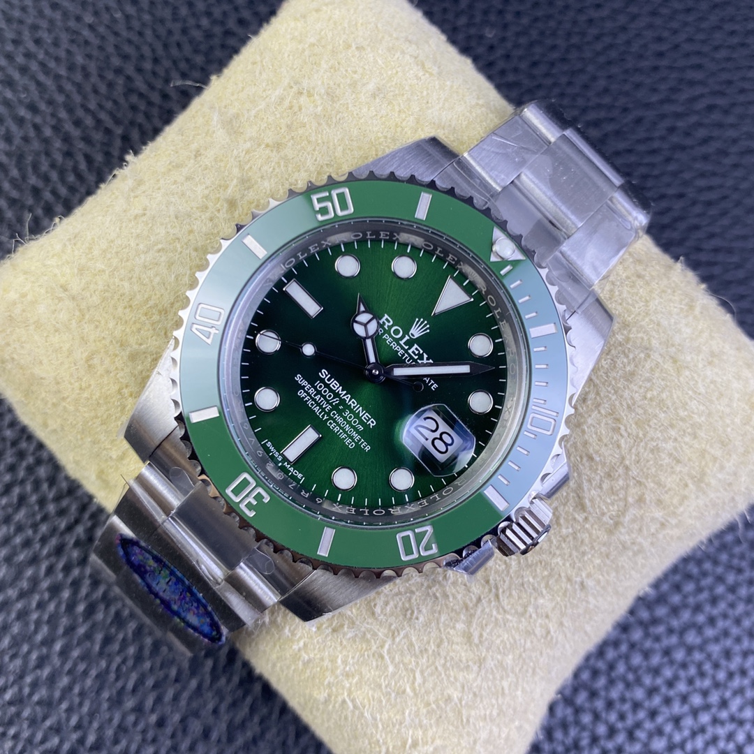Rolex Clean /c Rolex116610ln 40 mm 3135 Movement 904l / Ar Steel Strap watch Dial Ps: 1-31 Handsluminous/ Luminous C1c3luminous Ip ceramic V4 Original Cleanceramic / Clean-submariner