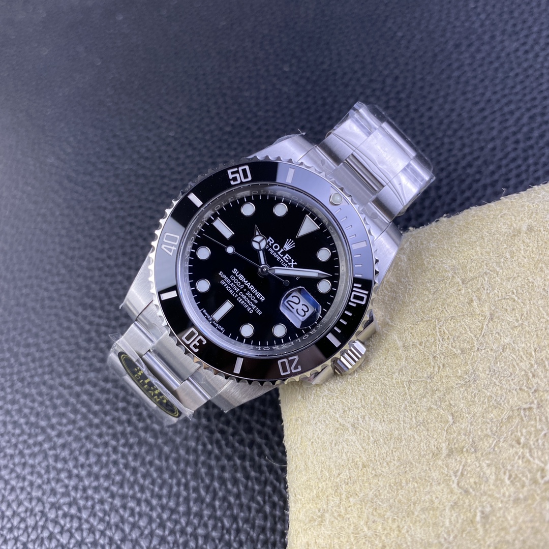 Rolex Clean /c Rolex116610ln 40 mm 3135 Movement 904l / Ar Steel Strap watch Dial Ps: 1-31 Handsluminous/ Luminous C1c3luminous Ip ceramic V4 Original Cleanceramic / Clean-submariner