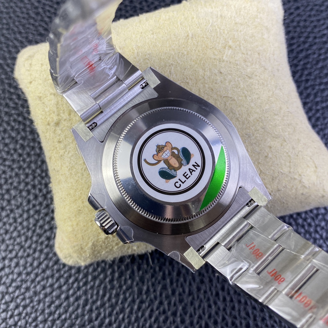 Rolex Clean /c Rolex116610ln 40 mm 3135 Movement 904l / Ar Steel Strap watch Dial Ps: 1-31 Handsluminous/ Luminous C1c3luminous Ip ceramic V4 Original Cleanceramic / Clean-submariner