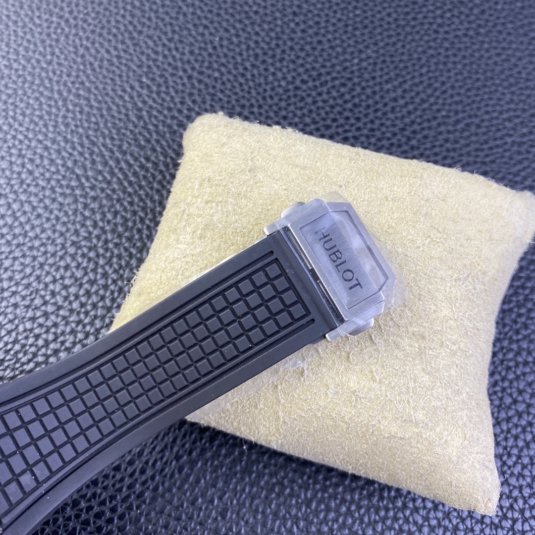 Hublot Bbf Hublothublot Square Bang Unico Titanium Big Watch Strap Hub1280 movement 6 Chronograph Dial Colorful Hands 42mm