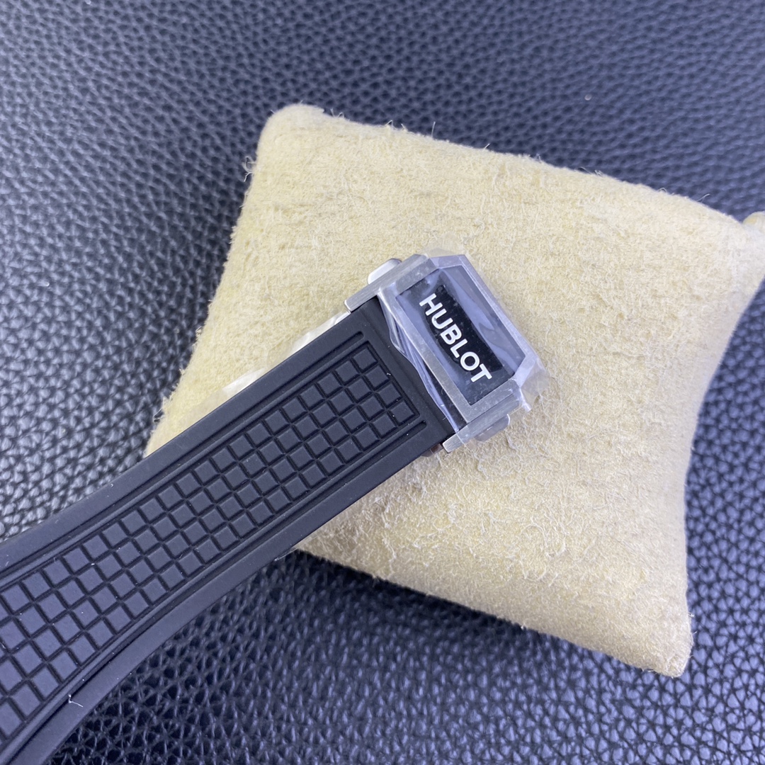 Hublot Bbf Hublothublot Square Bang Unico Titanium Big Watch Strap Hub1280 movement 6 Chronograph Dial Colorful Hands 42mm