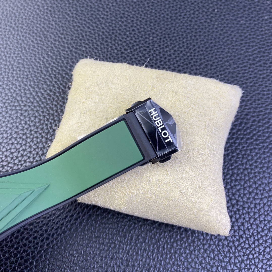 Hublot Bbf Ceramic Big Bang Unico Ceramicwatch Case Hub 1240 Chronographmovement 5 ,3 60 Chronograph, 7750 movement Chronograph30 8 9 Watch Crystal Strap Clasp Colorful Hands 45 mm 100