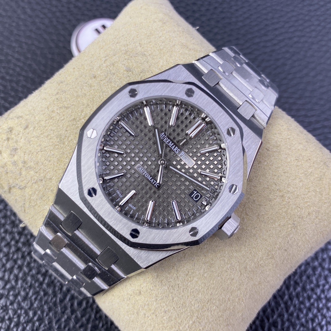 Audemars Piguet Ipf --audemars 15450st,size37 mm ,thickness9.8 Movement .watch Case Original steel Strap Strap,ipf Originalwatch Strapmold Opening Strapthickness Clasp Original3120 :1 9015 2 Hands 3 flat 4 7 41 Originalmovement 5