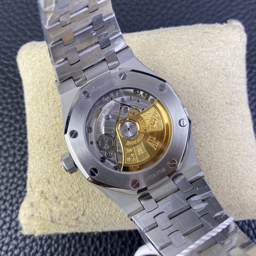 Audemars Piguet Ipf --audemars 15450st,size37 mm ,thickness9.8 Movement .watch Case Original steel Strap Strap,ipf Originalwatch Strapmold Opening Strapthickness Clasp Original3120 :1 9015 2 Hands 3 flat 4 7 41 Originalmovement 5