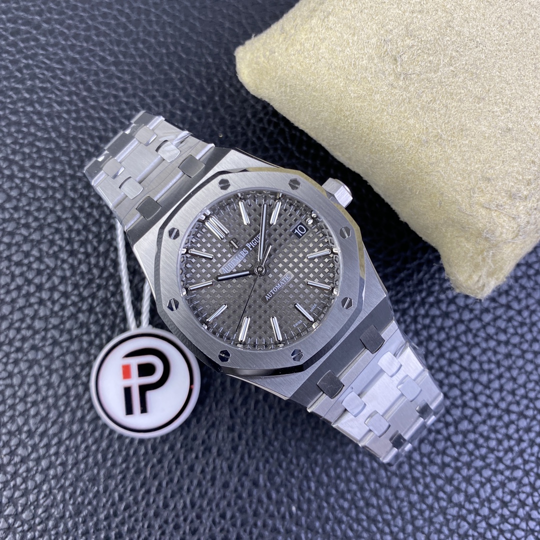 Audemars Piguet Ipf --audemars 15450st,size37 mm ,thickness9.8 Movement .watch Case Original steel Strap Strap,ipf Originalwatch Strapmold Opening Strapthickness Clasp Original3120 :1 9015 2 Hands 3 flat 4 7 41 Originalmovement 5