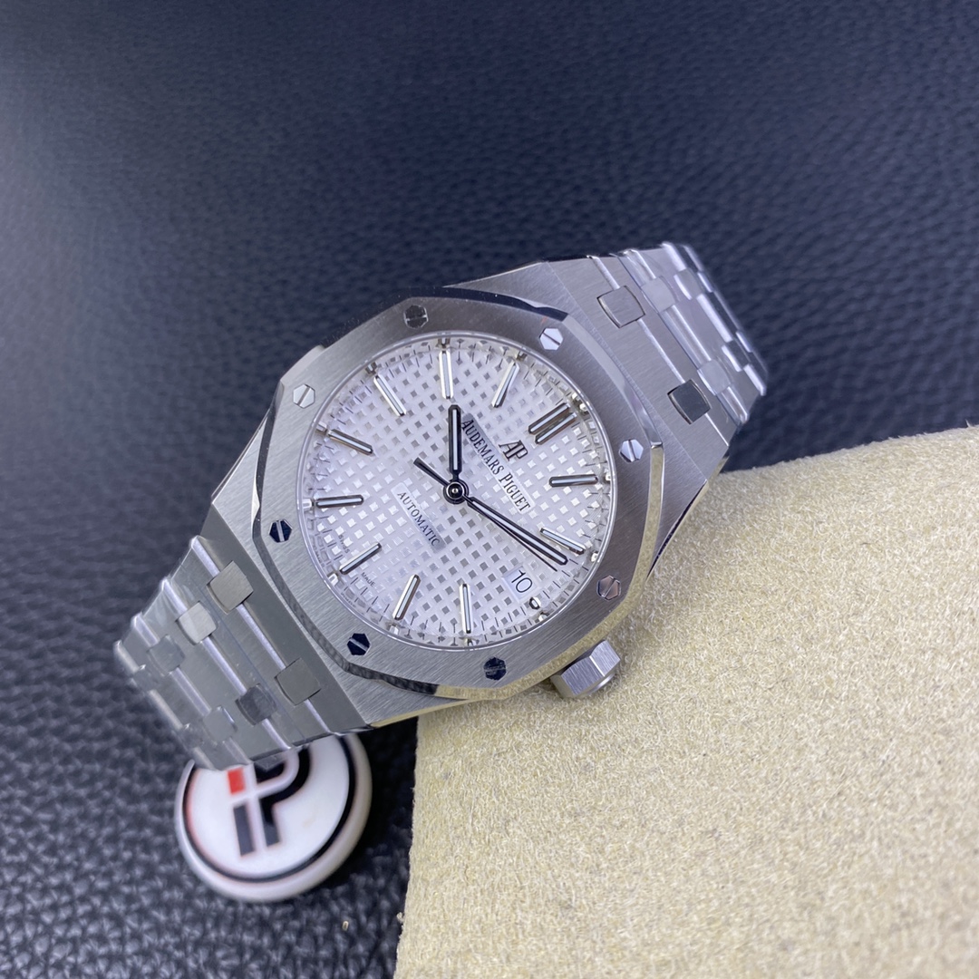 Audemars Piguet Ipf --audemars 15450st,size37 mm ,thickness9.8 Movement .watch Case Original steel Strap Strap,ipf Originalwatch Strapmold Opening Strapthickness Clasp Original3120 :1 9015 2 Hands 3 flat 4 7 41 Originalmovement 5