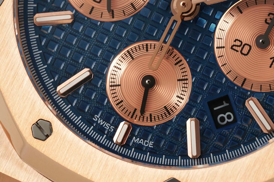 Audemars Piguet Ipf --audemars Piguet26331or Chronographmechanical 41 mm :watch Case Original Thickness Chronograph 1 Movement7750 Originalmovement 6 2 Crystal Sapphire 3 Casewatch Mold Opening, 4 5 Dial Luminouswatch