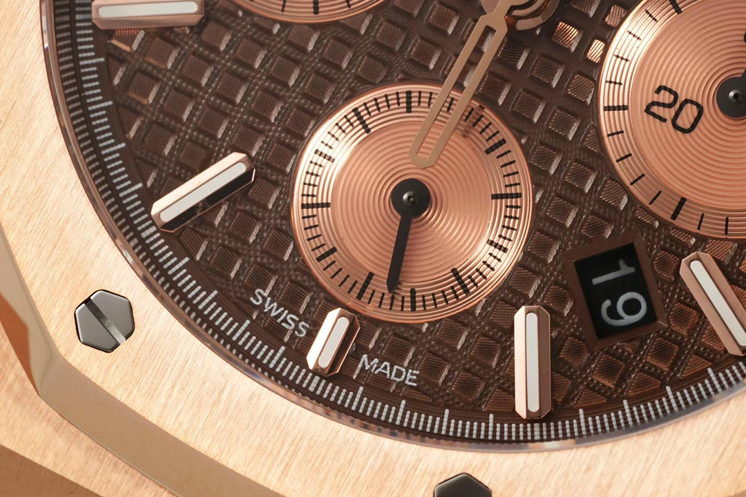 Audemars Piguet Ipf --audemars Piguet26331or Chronographmechanical 41 mm :watch Case Original Thickness Chronograph 1 Movement7750 Originalmovement 6 2 Crystal Sapphire 3 Casewatch Mold Opening, 4 5 Dial Luminouswatch