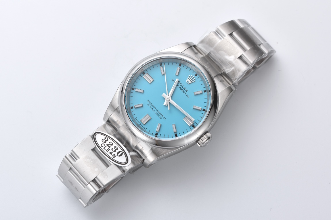 Rolex Clean /c 126000 3230 movement 36 mm Mold Opening 20w 5w 20w .watch Clasp Logo .cnc Luminous Sl Blueluminous