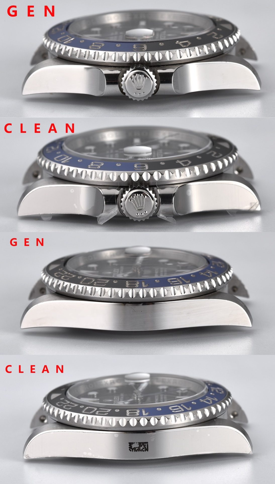 Rolex Clean Gmt Dd3285 V2 Watch Dial Strap Case / Ceramic 22 10 Clasp Logo Dd3285 V2 /