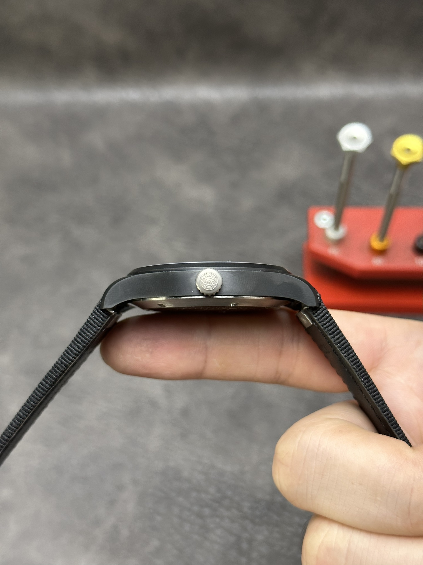 Iwc A Gram Watch Strap Leather Limited Edition M Luminous 100 Citizen9039 Movement, 50