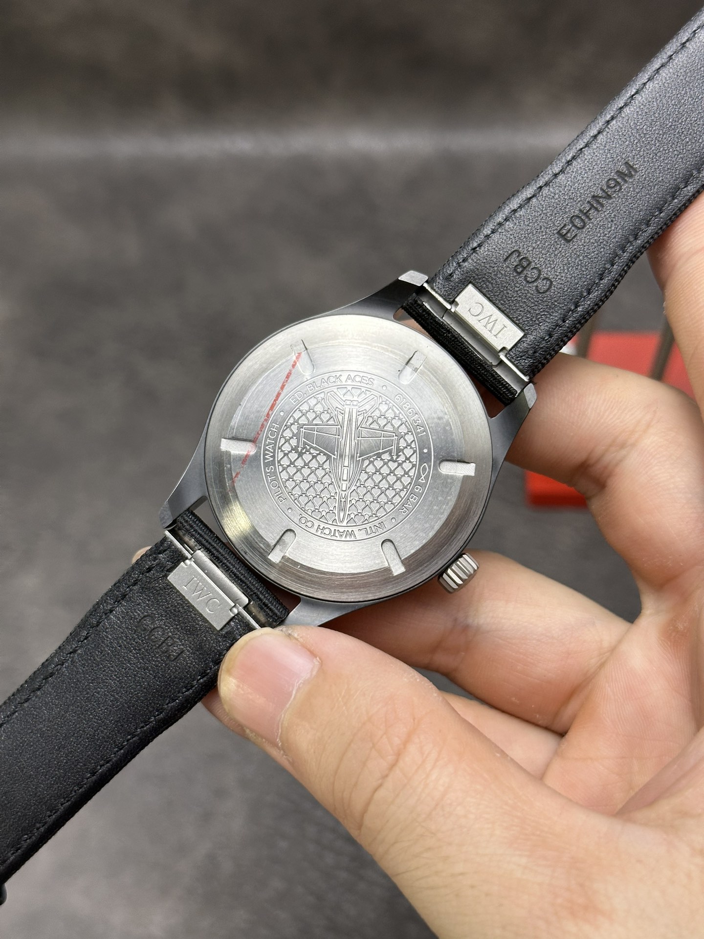 Iwc A Gram Watch Strap Leather Limited Edition M Luminous 100 Citizen9039 Movement, 50