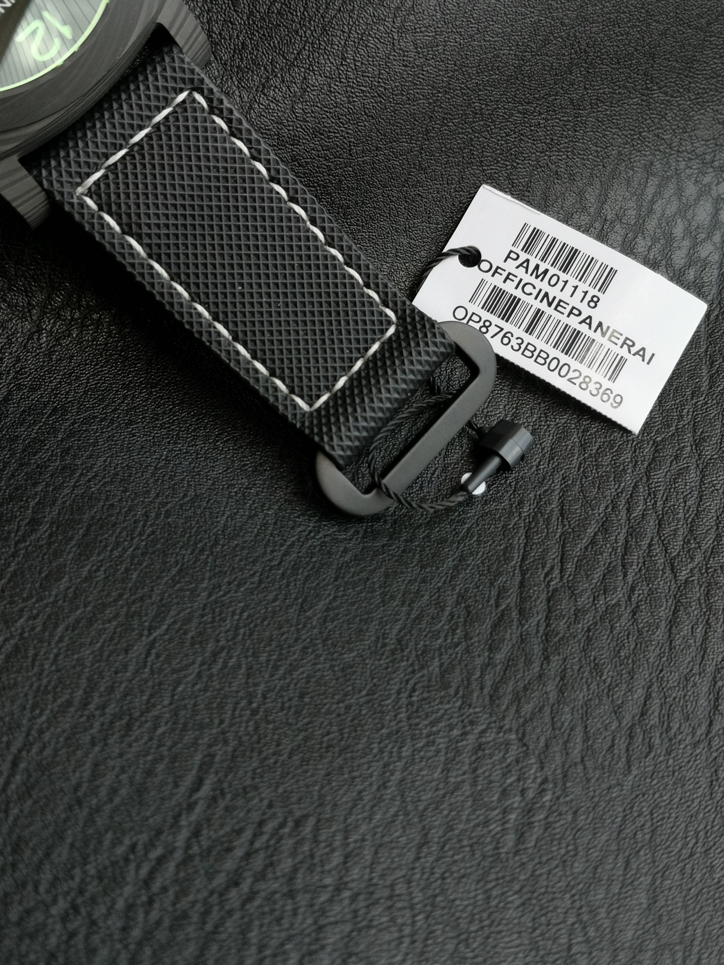 Panerai Vs 2020 :panerailuminor Pam01118 Sportech Watch Strap, Luminous Titaniumwatch Clasp-carbotech Case- Super-luminovaluminous Luminousluminor Marina automatic Dial ,p.9010 ,44