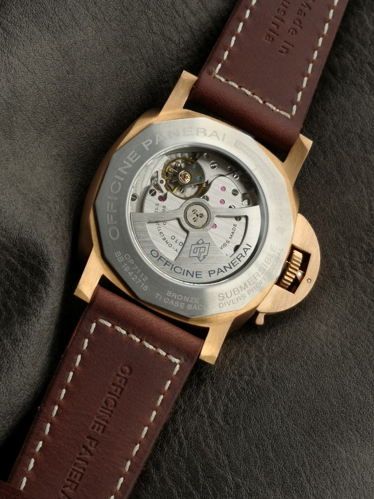 Panerai Radiomir, Luminor M ,42 47 968 671 Small Size1074 Vs :paneraisubmersible Pam00968 / Ceramic Watch Dial,p.9010