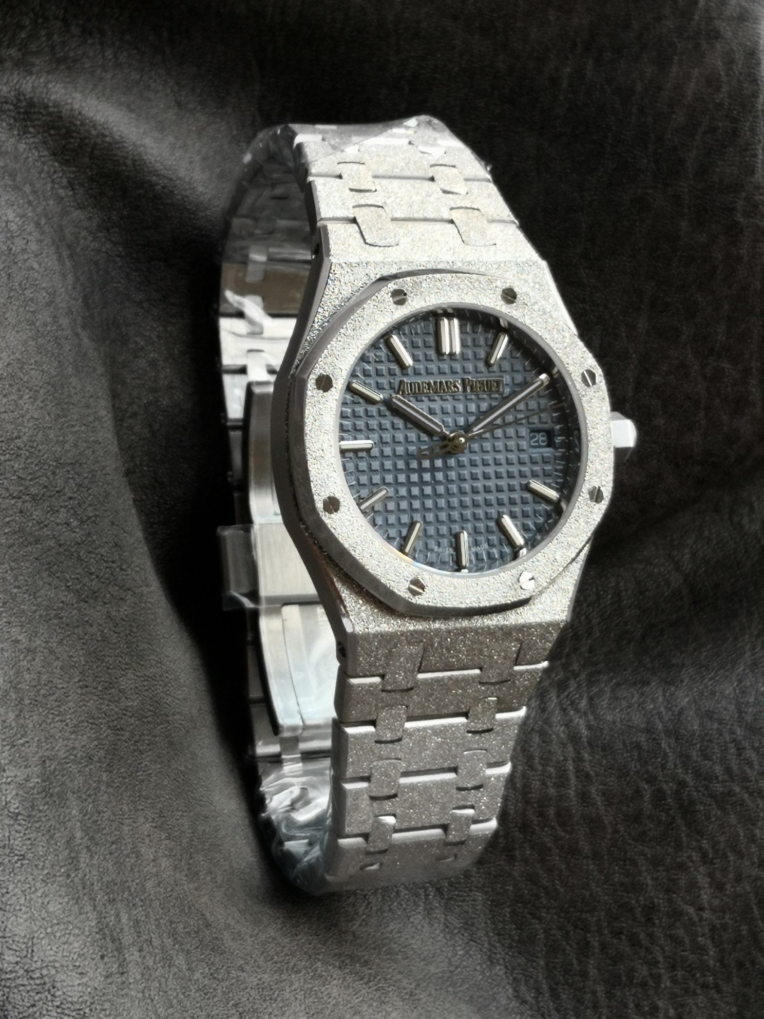 Audemars Piguet Omfaudemars 77350 77351 Mechanical Diameter34 watch Case Calibre 5800automatic Windingmovement, Rose Gold Plated steel Strap Dial Luminous Size