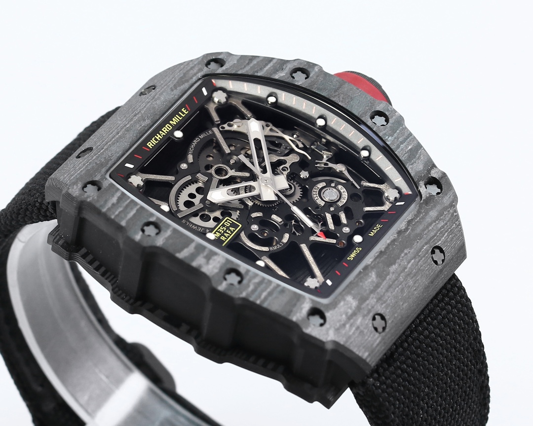 Richard Mille Bbr Millerm 35-01 Rafael Nadal 1 movement: Originalrmul3 2watch Case: Ntptoriginal ,gram 50g, ,cnc Watch Original 3watch Dial: Crystal: Strap: Clasp