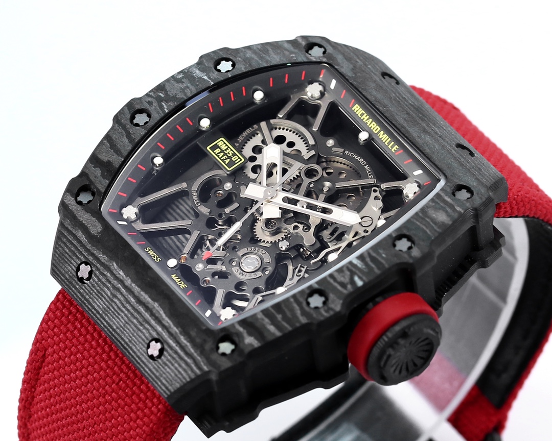 Richard Mille Bbr Millerm 35-01 Rafael Nadal 1 movement: Originalrmul3 2watch Case: Ntptoriginal ,gram 50g, ,cnc Watch Original 3watch Dial: Crystal: Strap: Clasp