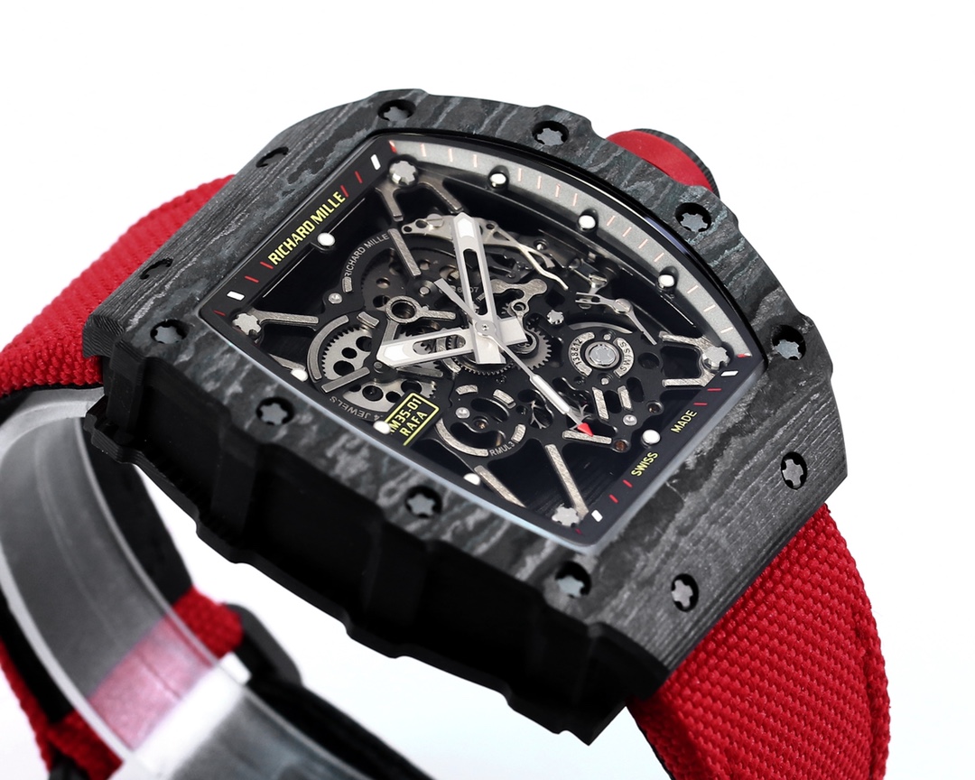 Richard Mille Bbr Millerm 35-01 Rafael Nadal 1 movement: Originalrmul3 2watch Case: Ntptoriginal ,gram 50g, ,cnc Watch Original 3watch Dial: Crystal: Strap: Clasp