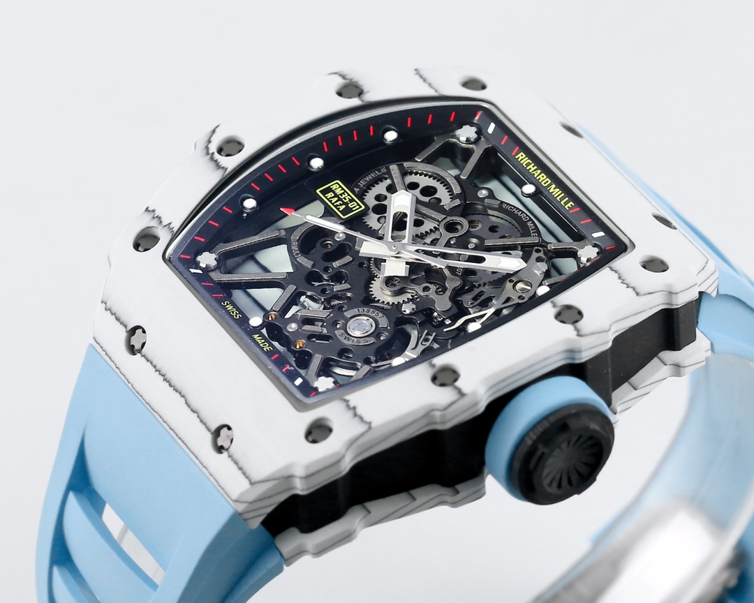 Richard Mille Bbr Millerm 35-01 Rafael Nadal 1 movement: Originalrmul3 2watch Case: Ntptoriginal ,gram 50g, ,cnc Watch Original 3watch Dial: Crystal: Strap: Clasp