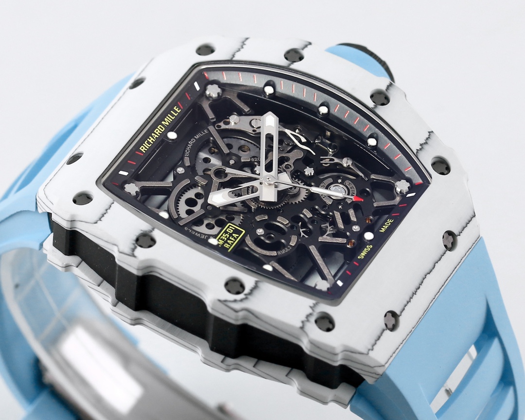 Richard Mille Bbr Millerm 35-01 Rafael Nadal 1 movement: Originalrmul3 2watch Case: Ntptoriginal ,gram 50g, ,cnc Watch Original 3watch Dial: Crystal: Strap: Clasp