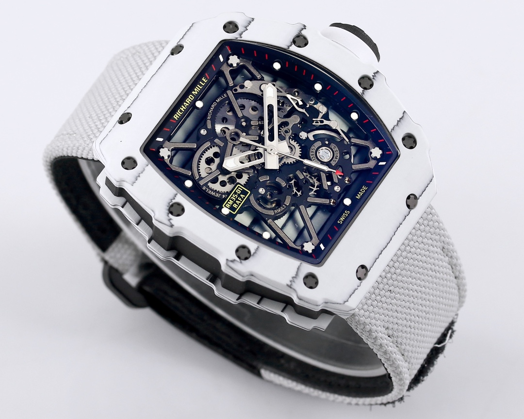 Richard Mille Bbr Millerm 35-01 Rafael Nadal 1 movement: Originalrmul3 2watch Case: Ntptoriginal ,gram 50g, ,cnc Watch Original 3watch Dial: Crystal: Strap: Clasp