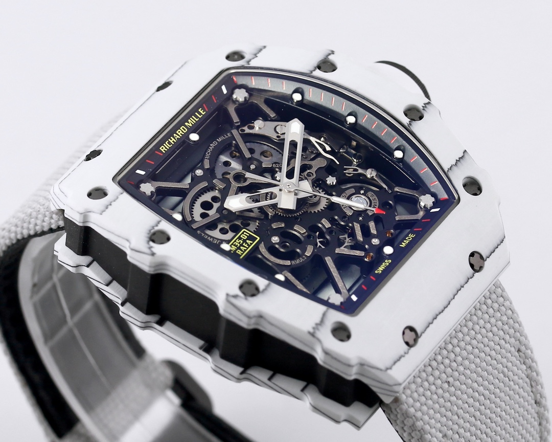 Richard Mille Bbr Millerm 35-01 Rafael Nadal 1 movement: Originalrmul3 2watch Case: Ntptoriginal ,gram 50g, ,cnc Watch Original 3watch Dial: Crystal: Strap: Clasp