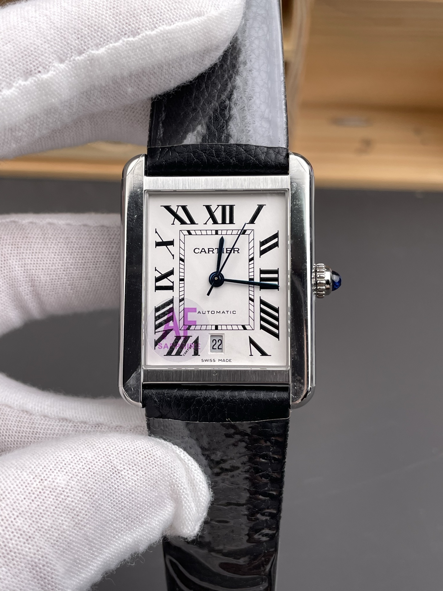 Cartier Af Gram Tanklarge Size/31x40.85 mm /9015