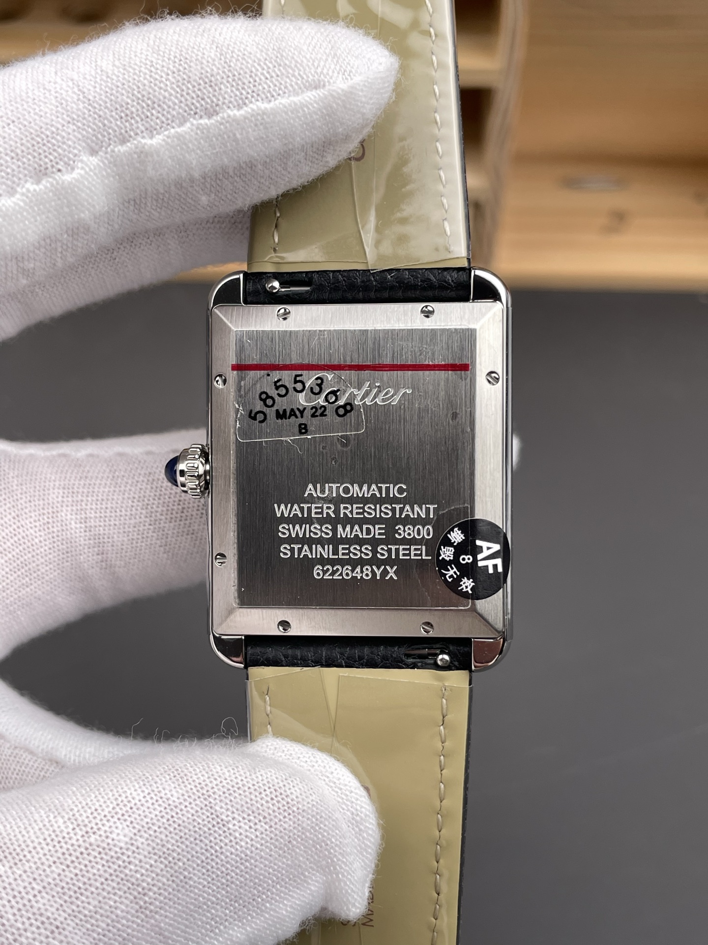 Cartier Af Gram Tanklarge Size/31x40.85 mm /9015