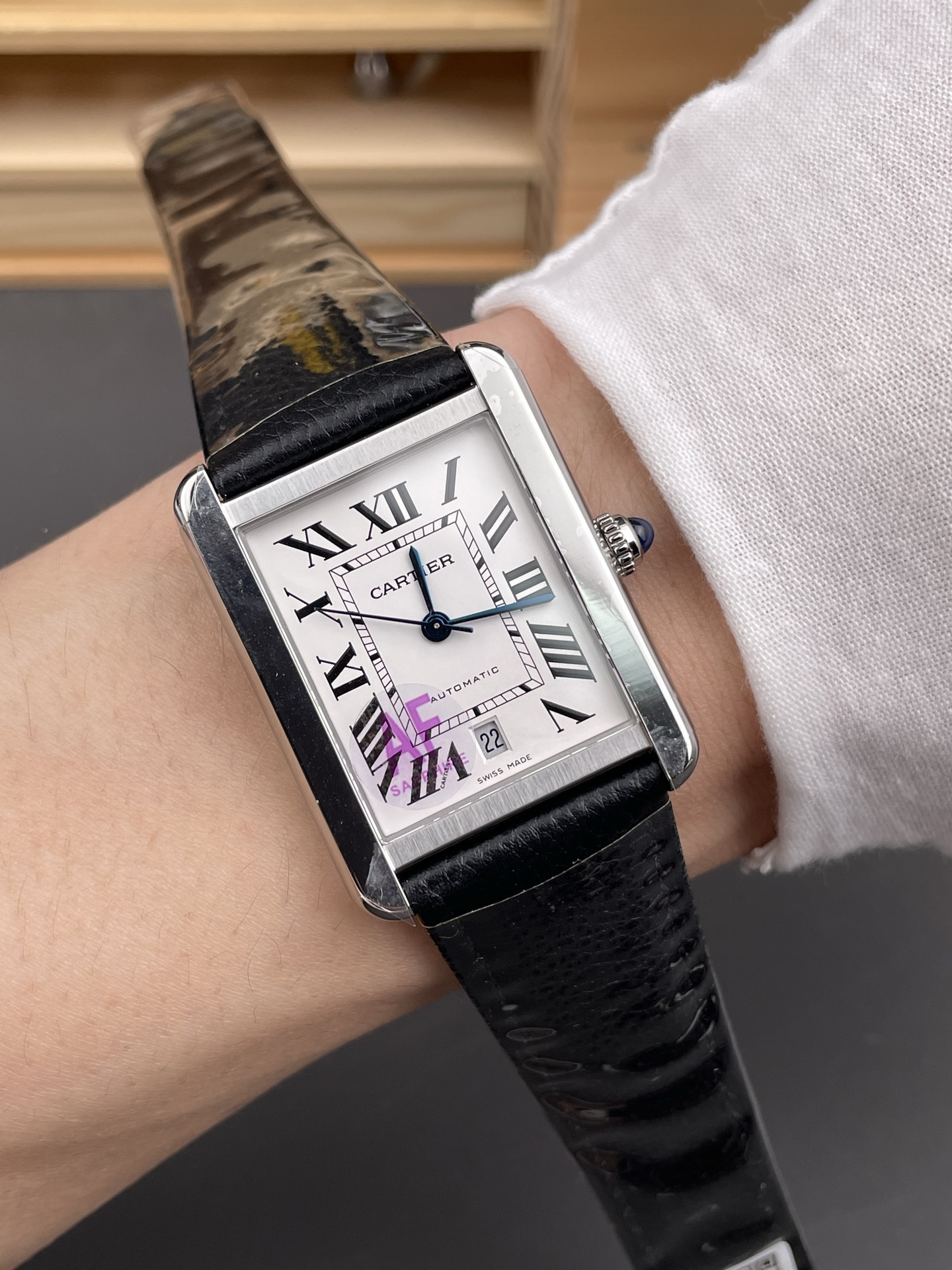 Cartier Af Gram Tanklarge Size/31x40.85 mm /9015