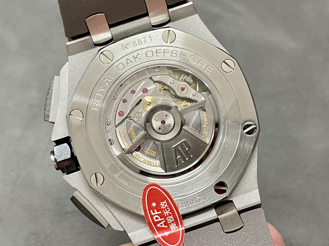 Audemars Piguet Apf Piguetap26400 44 mm diameter ,chronograph Cal.3126 movement