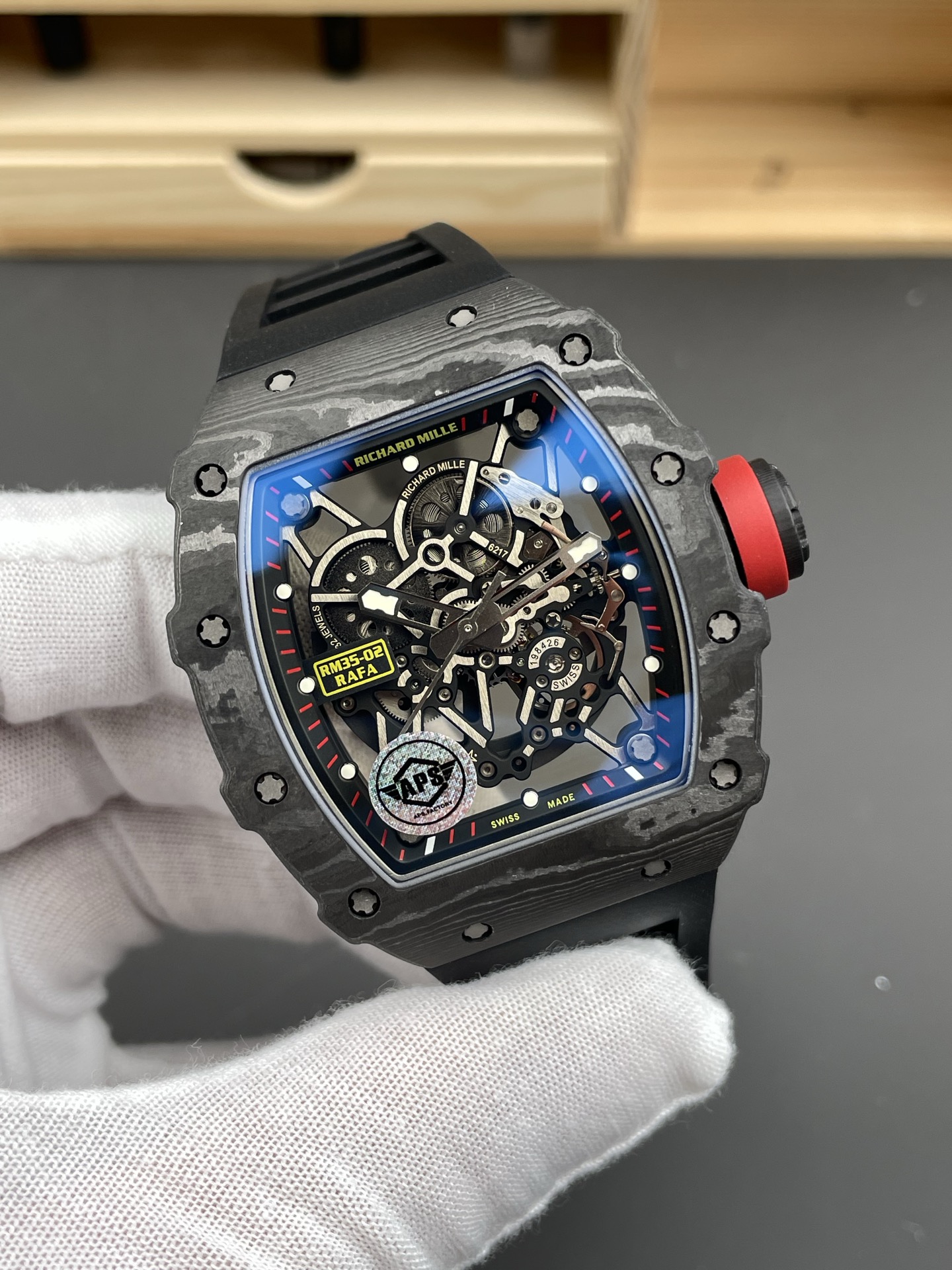 Richard Mille Aps Rm35-02 /94x44.5 mm /rmal1 movement