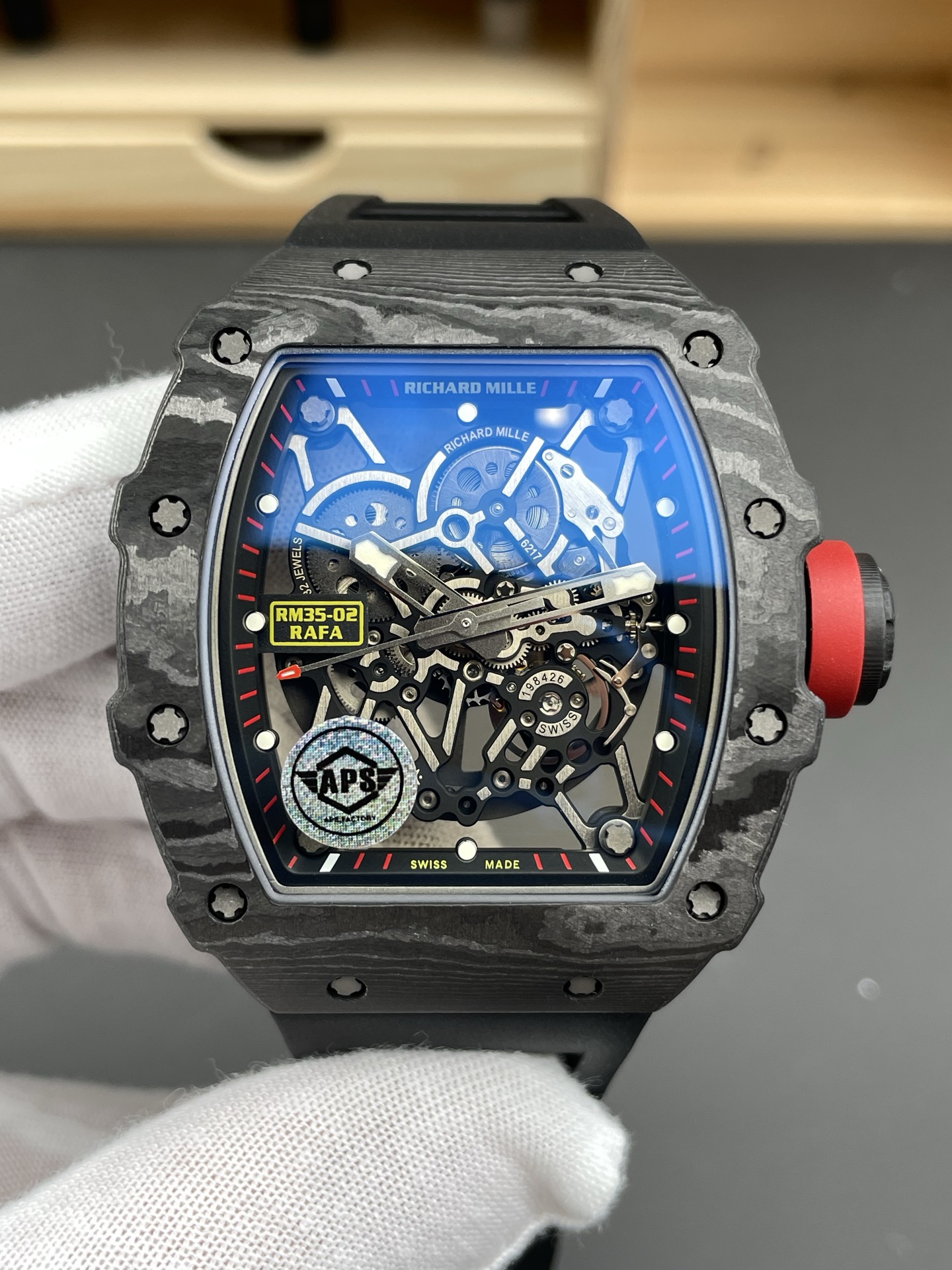 Richard Mille Aps Rm35-02 /94x44.5 mm /rmal1 movement