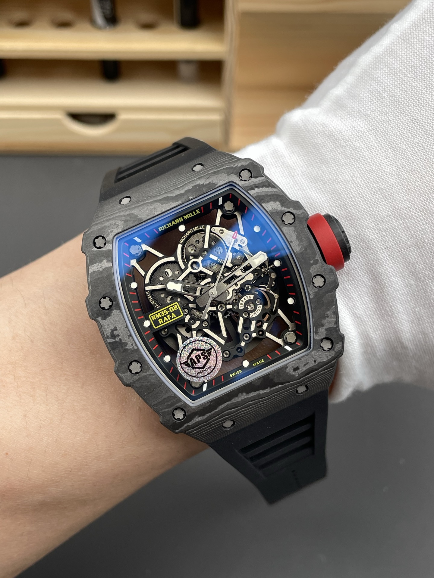 Richard Mille Aps Rm35-02 /94x44.5 mm /rmal1 movement