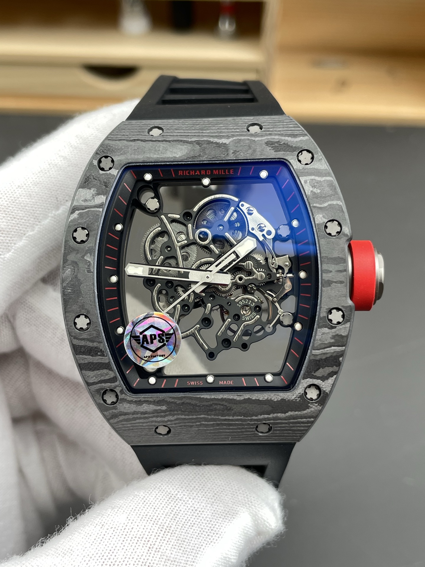Richard Mille Aps Rm055 /9x42.7 mm /rmul2 movement