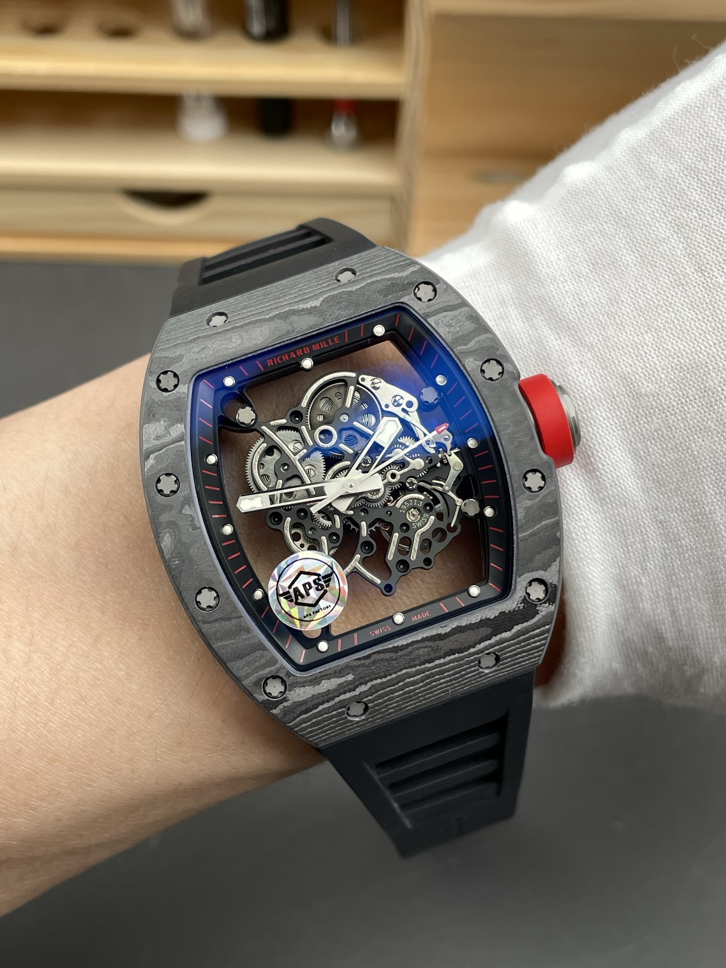 Richard Mille Aps Rm055 /9x42.7 mm /rmul2 movement