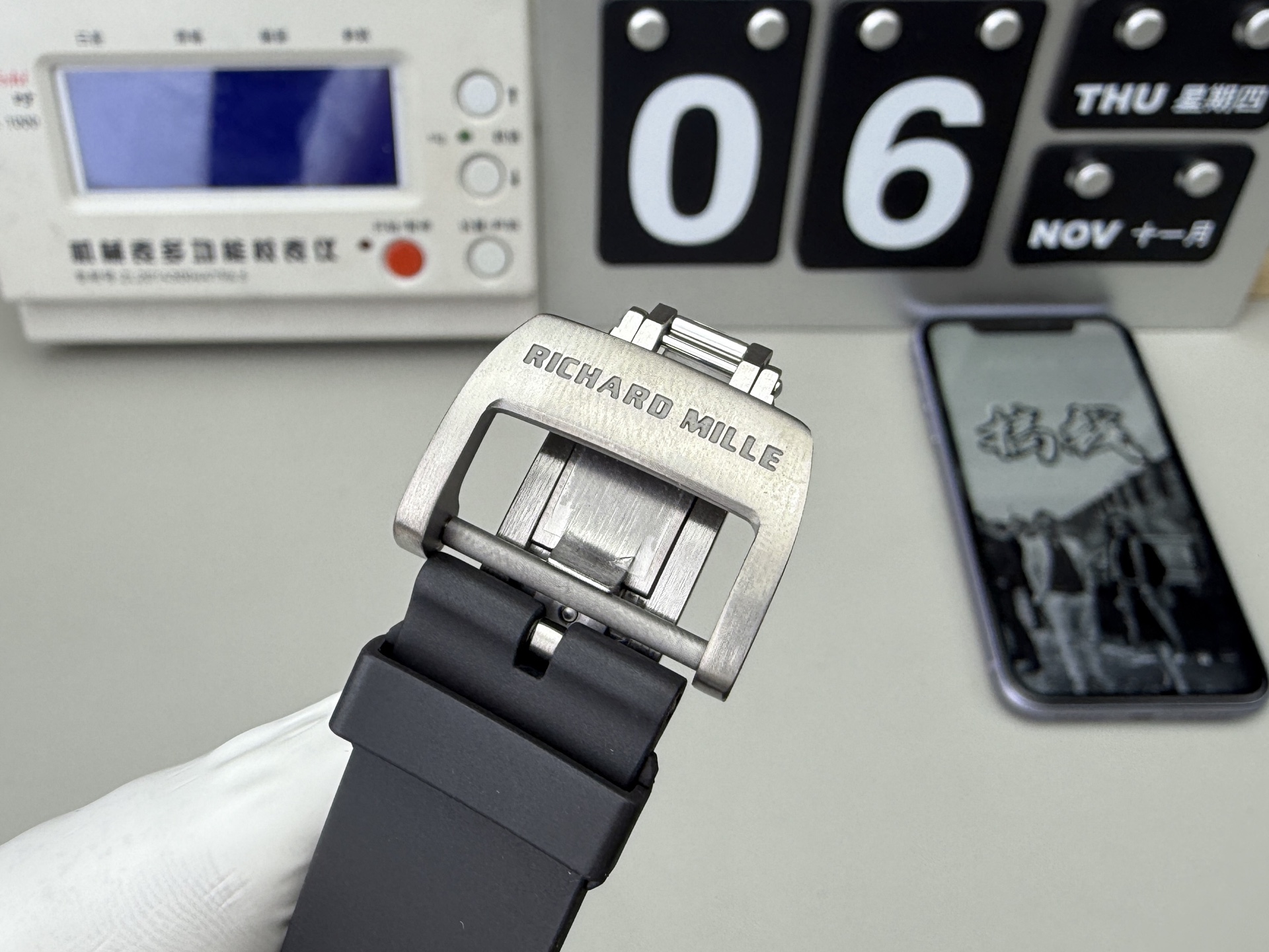 Richard Mille Aps 35-02/94x44.5 mm /rmal1 movement