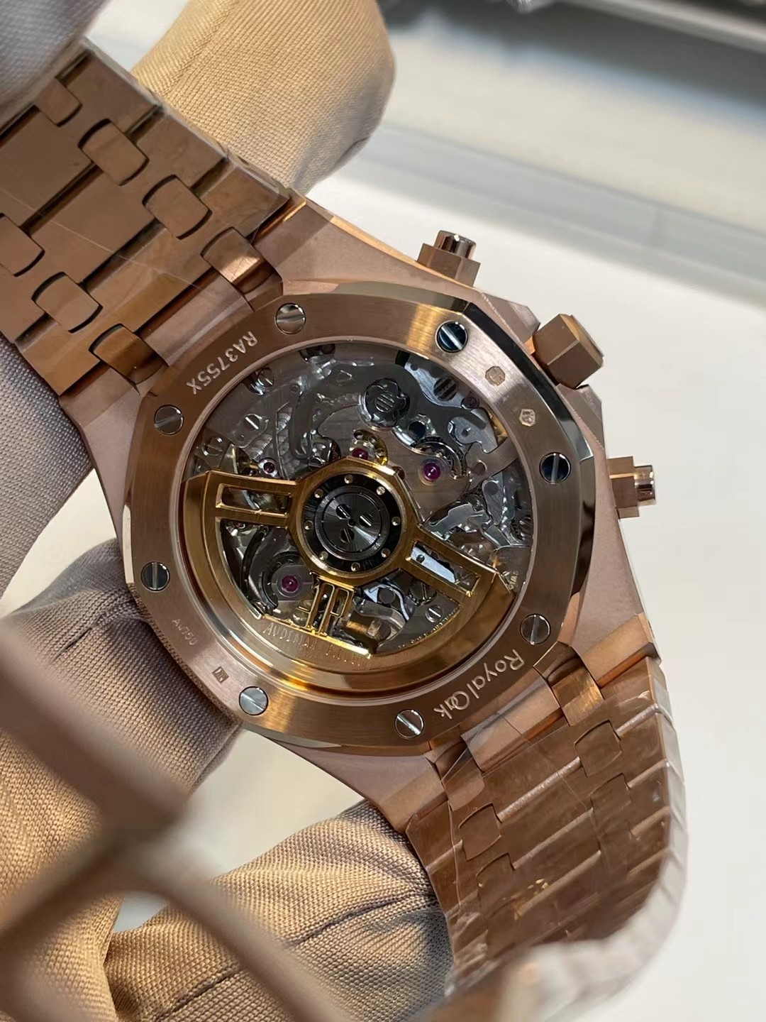 Rolex Aps 26240 Rose Gold Plated Cal.4401 movement Chronograph