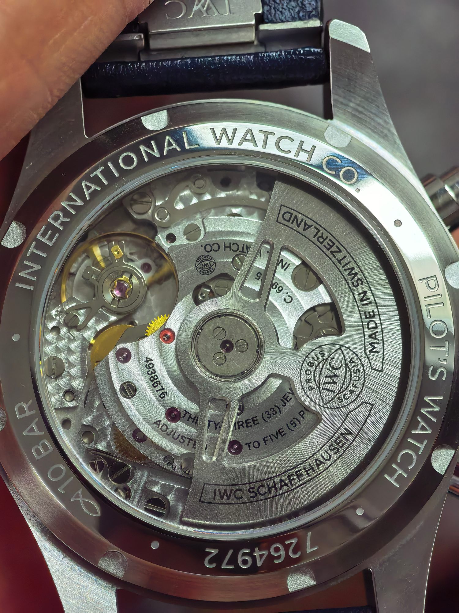 Iwc Aps Chronograph Iw388101 Mold Opening 69385 movement