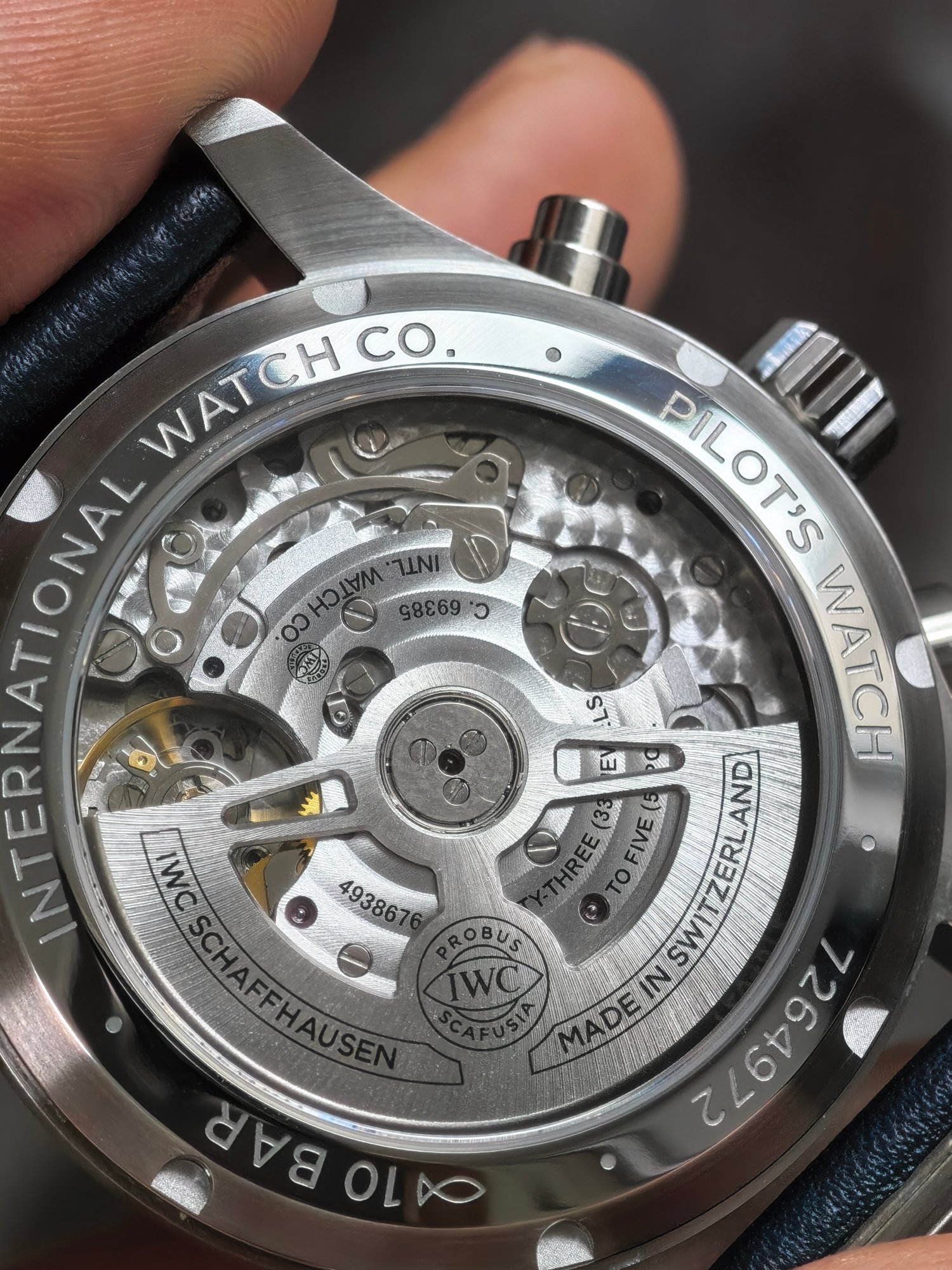 Iwc Aps Chronograph Iw388101 Mold Opening 69385 movement