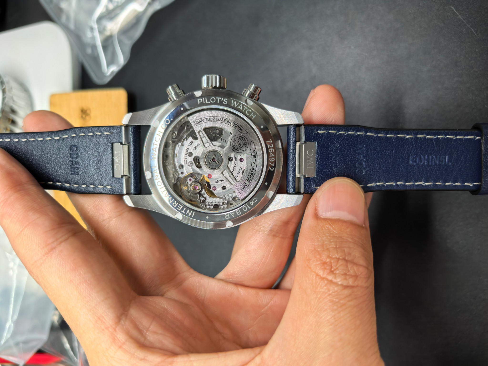 Iwc Aps Chronograph Iw388101 Mold Opening 69385 movement