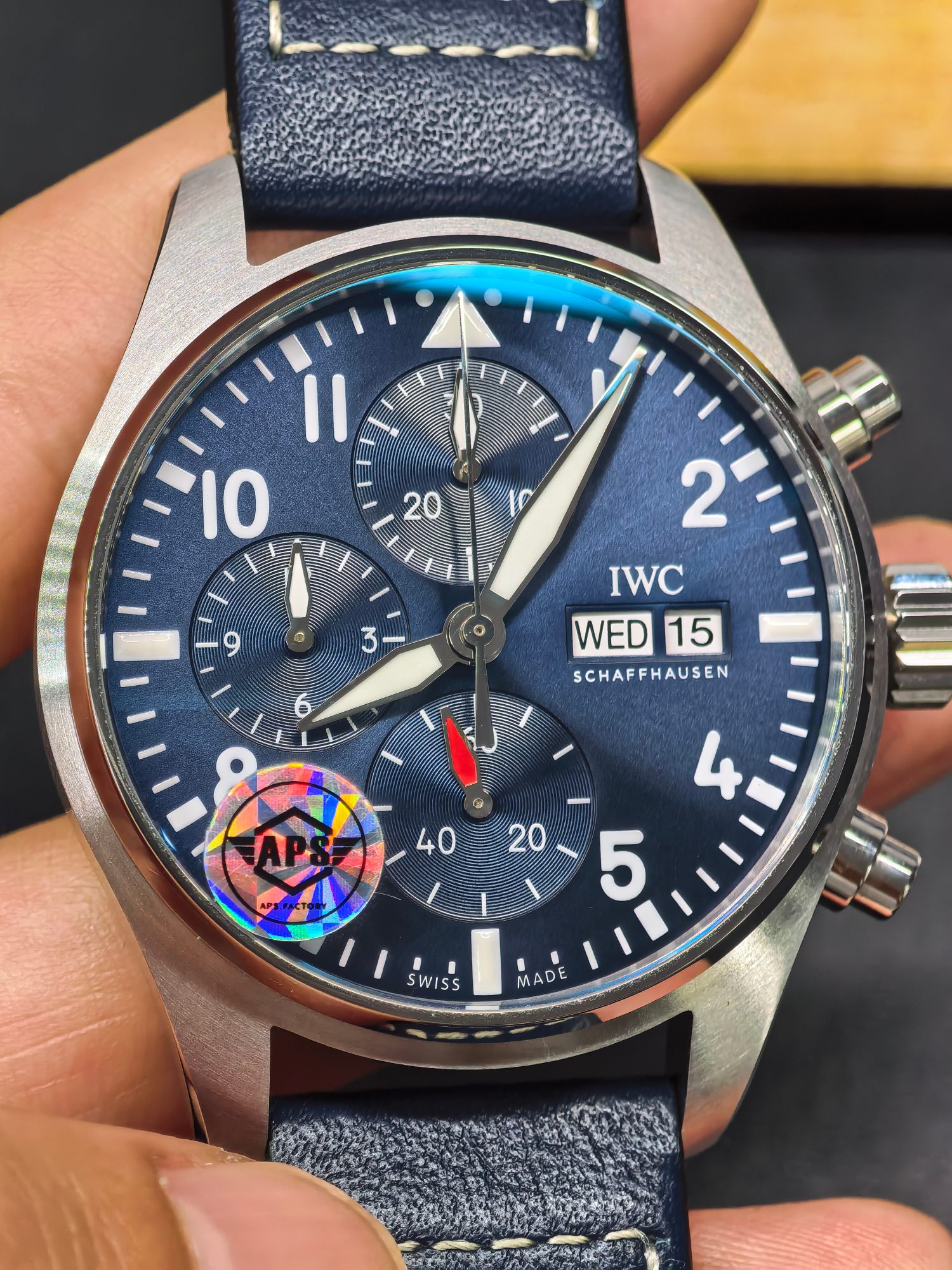 Iwc Aps Chronograph Iw388101 Mold Opening 69385 movement