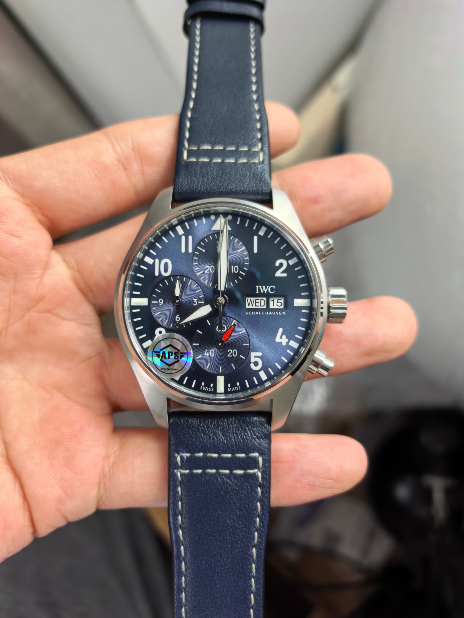 Iwc Aps Chronograph Iw388101 Mold Opening 69385 movement
