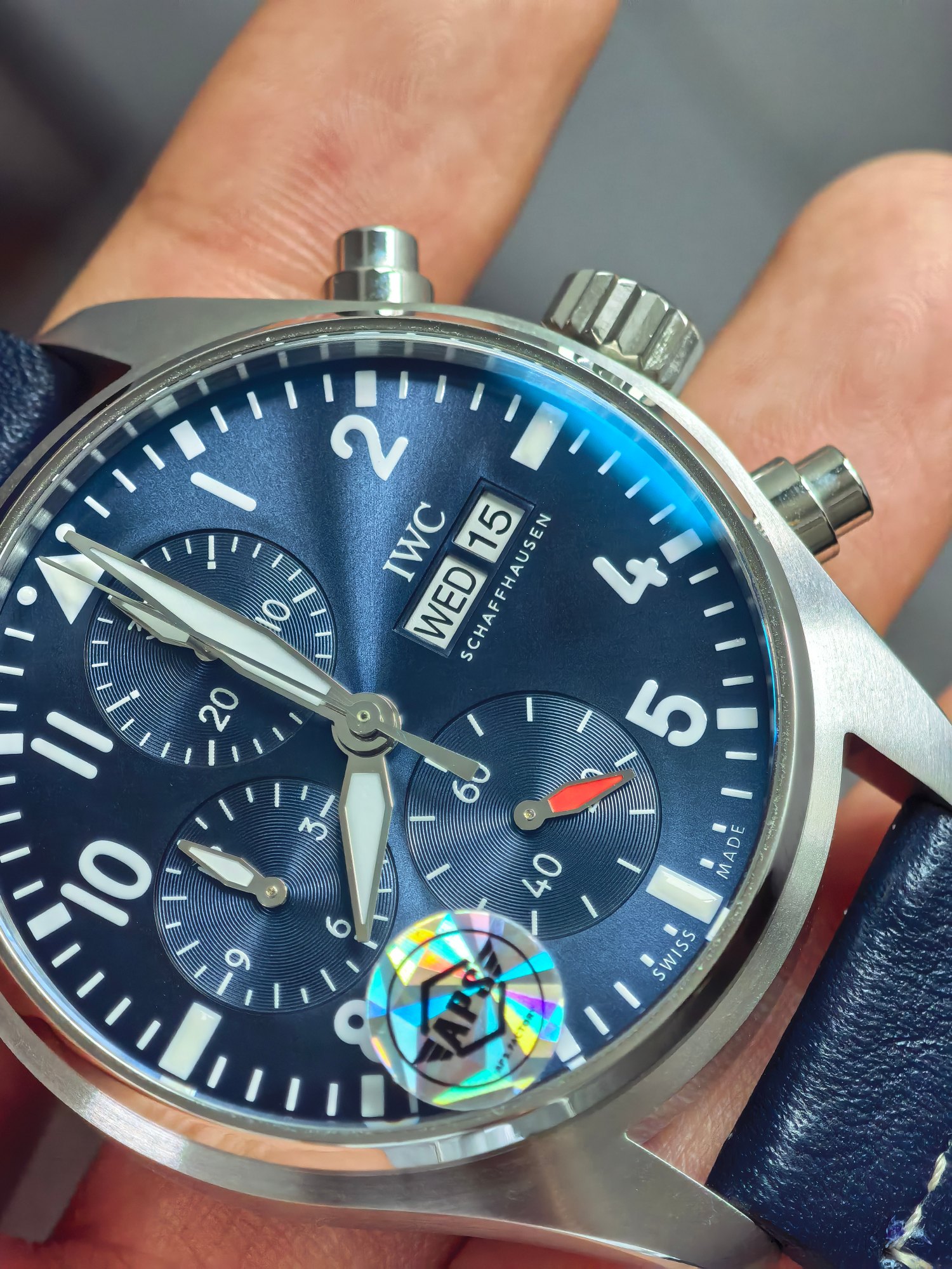 Iwc Aps Chronograph Iw388101 Mold Opening 69385 movement