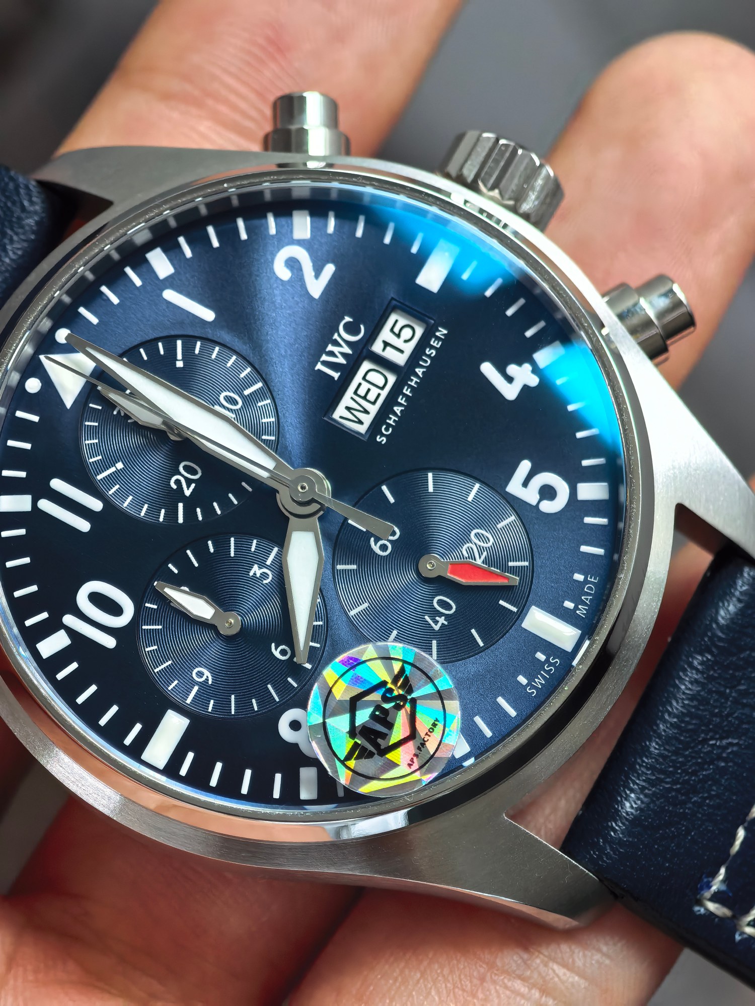 Iwc Aps Chronograph Iw388101 Mold Opening 69385 movement