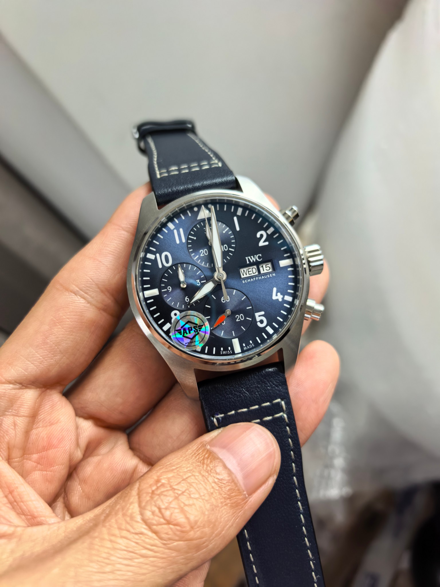 Iwc Aps Chronograph Iw388101 Mold Opening 69385 movement