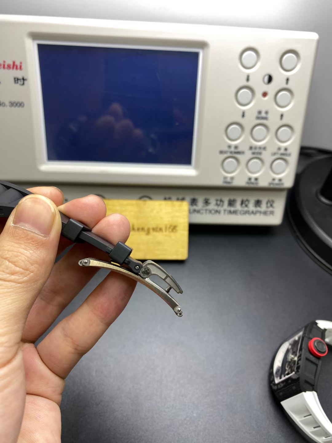 Richard Mille Aps Rm055 Watch Clasp Titanium Rmul2v2 Movement Case Strap