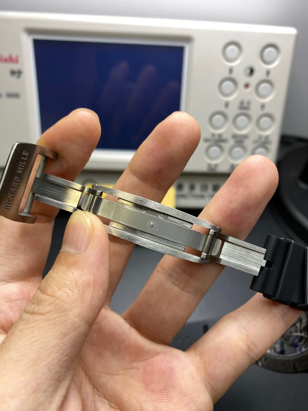 Richard Mille Aps Rm055 Watch Clasp Titanium Rmul2v2 Movement Case Strap